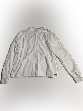 Med Couture white scrub jacket